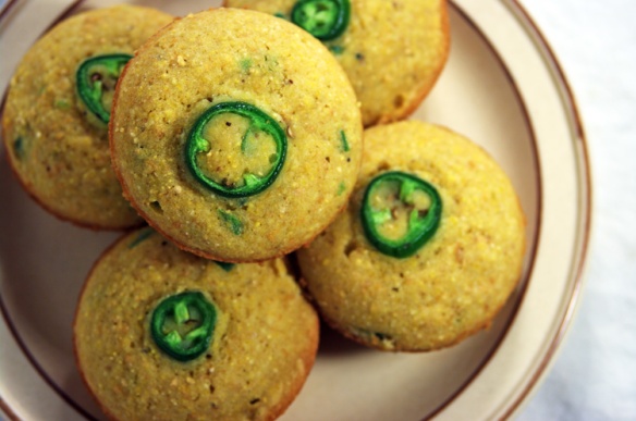 Jalapeno Cornbread Muffins
